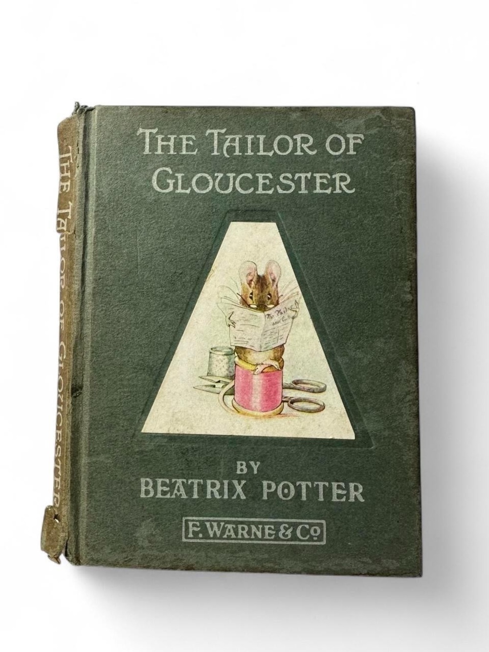 Beatrix Potter The Tailor Of Gloucester HC Book 1903 / 1931 Vintage Near Antique